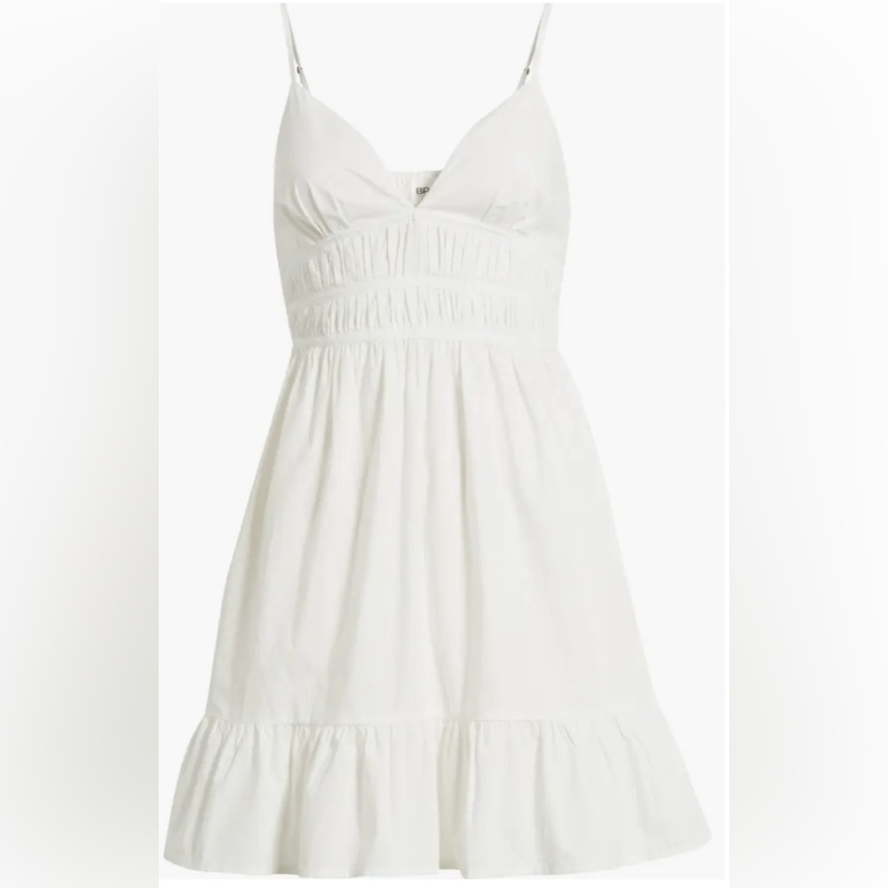 Shirred Waist Minidress